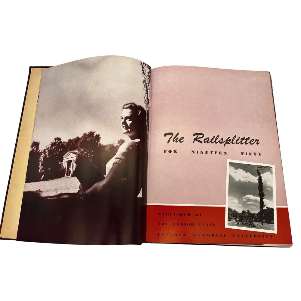1950 Lincoln Memorial University Yearbook The Railsplitter Vintage Collectible - Picture 3 of 9